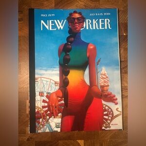 New Yorker Rainbow Art Print